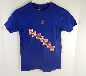 Youth Child New York Rangers Henrik Lundqvist #30 Blue T-Shirt Fanatics S NWT 5S - Picture 1 of 5
