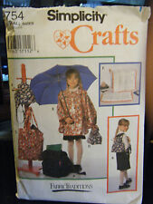 Simplicity Crafts 9754 Kid's Poncho, Backpacks, Lunch/Tote Bags & Computer Cover