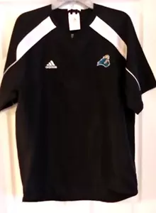 Adidas Coastal Carolina CCU Baseball Black Windbreaker Size S 1/4 Zip SS Light - Picture 1 of 8