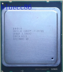 Intel Extreme i7-3970X Edition 3.5GHz 6 Core 12 Threads LGA 2011 CPU Processor - Picture 1 of 1