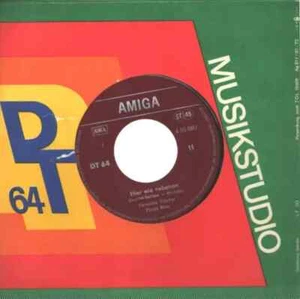 Panta Rhei Hier Wie Nebenan / Nachts COMPANY SLEEVE Vinyl Single 7inch Amiga - Foto 1 di 1