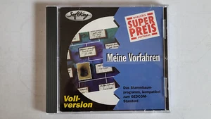 PC CD-ROM, "Meine Vorfahren" von Softkey, Stammbaum Programm, GEDCOM Standard - Bild 1 von 3