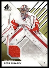 2016-17 SP Game Used #19 Petr Mrazek Jersey Detroit Red Wings