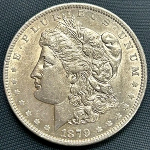 Moneda de Estados Unidos 1879-O $1 dólar de plata Morgan como nueva sin circular mejor fecha - Imagen 1 de 2