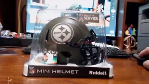 PITTSBURGH STEELERS SALUTE TO SERVICE 2022 REPLICA MINI CASCO NFL RIDDELL - Foto 1 di 4