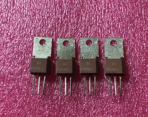 GE D40E1 SILICON POWER TRANSISTOR, NPN 45V 2A TO-202 - FOUR (4) pieces per order - Picture 1 of 3