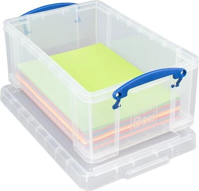 Really Useful Box Clear 9 Litre - Image 1 of 4
