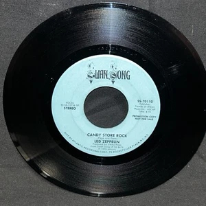 EX • LED ZEPPELIN Candy Store Rock 1977 Mono/Stereo Promo SLEEVE SS-70110 - Picture 1 of 2