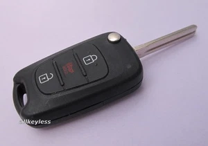 OEM 2012-2013 KIA SPORTAGE flip keyless entry remote fob 95430-3W700 +NEW KEY - Picture 1 of 3