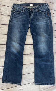 Silver Jeans “Santorini” Jeans Low Rise Blue Jeans Women’s Size W29 90s /Y2K - Picture 1 of 11