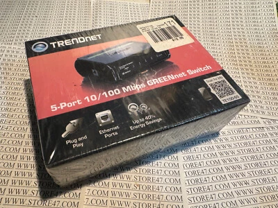 NEW TrendNet TE100-S5 5 Port 10/100 Mbps Greennet Ethernet Switch - Image 1 of 3