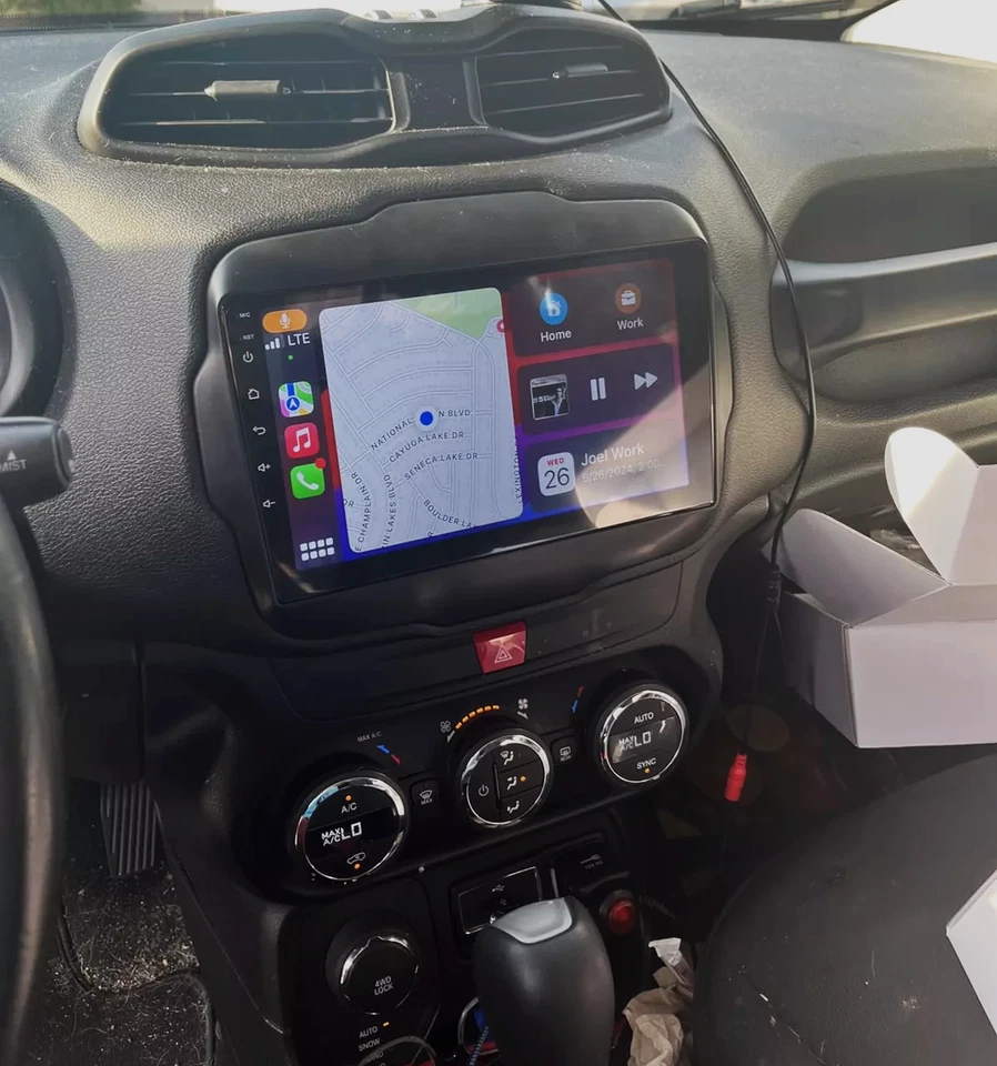 For 2015-2020 Jeep Renegade Apple Carplay Android15 Car Stereo Radio GPS Navi FM — 第 1/4 张图片