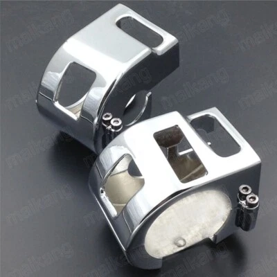 Carcasa de interruptor cromada para Kawasaki Vulcan 1500 1998-2008 Vulcan 1600 2003-2008 Foto 1 de 4