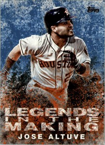 2018 Topps Legends in the Making Blue #LTMJA Jose Altuve