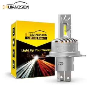 Ruiandsion H4 LED Vehicle Headlight Bulb P43T Daytime Running Light 12V White - Picture 1 of 9