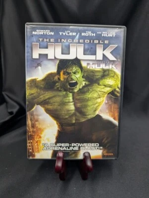 The Incredible Hulk DVD Edward Norton Liv Tyler Tim Roth Marvel Foto 1 de 3