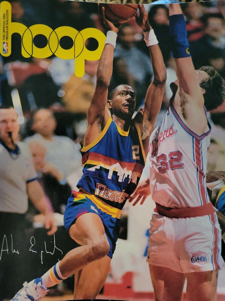 Hoop Magazine Nuggets and Clippers 1989 - Image 1 of 1