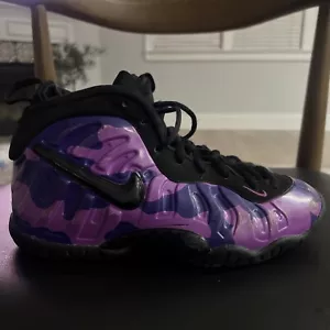Nike Little Posite Pro (GS) Negro Corte Púrpura Camuflaje Juvenil Talla 4Y 644792-012 - Imagen 1 de 10