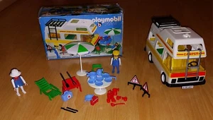 Playmobil System Klicky Set 3258 "Camper"  Wohnwagen 1974 - Rarität  Sehr selten - Bild 1 von 7