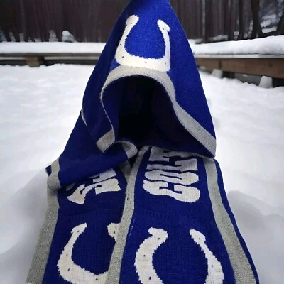 Combo sombrero y bufanda de invierno Indianapolis Colts auténtico NFL Foto 1 de 4