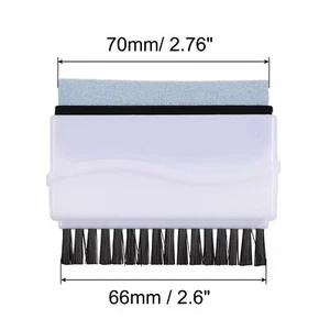 Computer Screen Cleaner Double Head Keyboard Cleaning Brush Red 1PC - Afbeelding 1 van 3