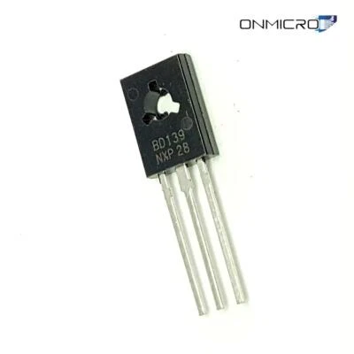 5 Stück BD139 (NPN)/BD140 (PNP) Transistor TO-126 1,5A 80V 8W - Bild 1 von 3