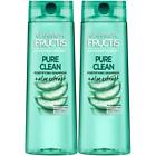 Garnier Hair Care Fructis Pure Clean Shampoo, 12.5 Fl Oz, 2 Count