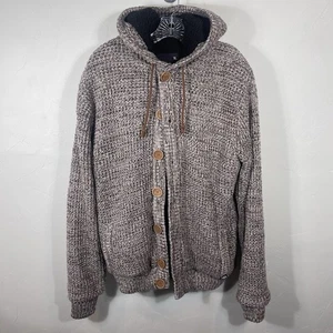 American Stitch Pullover Jacke Sherpa gefüttert mit Kapuze Gr. XL - Bild 1 von 8