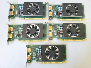 Lot! (5) NVIDIA GeForce GT730 2GB GDDR5 Low Profile Video Graphics Cards 01AJ854 - Picture 1 of 3