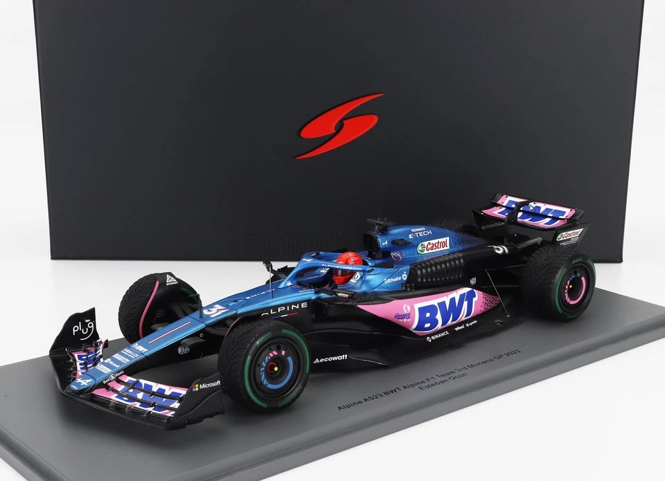 1/18 SPARK-MODEL - ALPINE - F1  A523 TEAM BWT ALPINE N 31 3rd MONACO GP 18S881 - Immagine 1 di 1