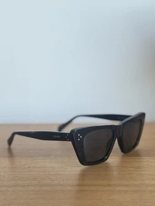Celine CL401871 Edge Black Sunglasses - Box Included - Picture 1 of 12