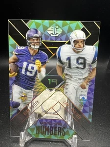 2018 Panini Illusions Football Green /299 #10 Thielen Alworth Matching Numbers - Picture 1 of 2