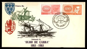 MayfairStamps Brazil FDC 1961 Olho de Cabra Centennial First Day Cover aat_61397 - Picture 1 of 2