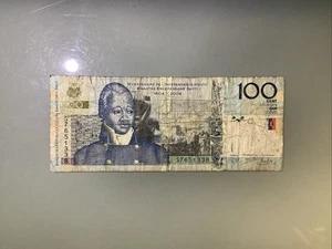 Haiti 100 Gourdes 2013 Circulated - Picture 1 of 2