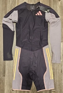 $350 Adidas 2024 Pro Elite Team Promo LS Speedsuit Purple Men's Sz Medium IN1130 - Picture 1 of 10