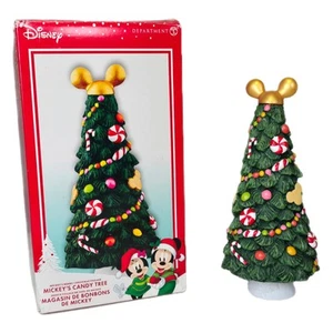 Department 56 Disney Mickey’s Candy Tree Christmas Decorations 2020 w/ Box EUC - Picture 1 of 12