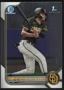 Bowman 2022 #BCP-108 James Wood Chrome Prospects - Foto 1 di 2