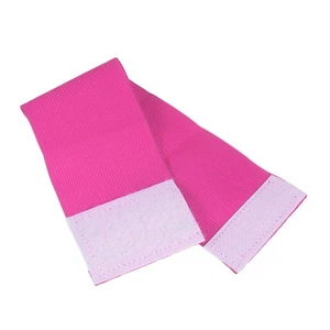 6PCS,11.8"x2.8" Soccer Captain Armband Nylon Elastic Protective Arm Badge Pink - Picture 1 of 4