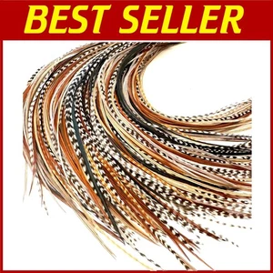 Vibrant Feather Extensions - Easy Installation - Picture 1 of 9