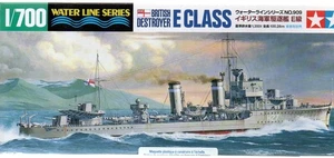 BRITISH DESTROYER  /  E CLASS   * maquette TAMIYA 1/700 **A VOIR ** - Picture 1 of 2