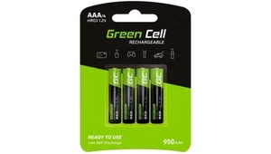 5904326370982 Akumulator Ni-MH R03 AAA 950mAh 1,2V (gotowy do 2 użycia) Zielone ogniwo 3x szer. - Zdjęcie 1 z 1
