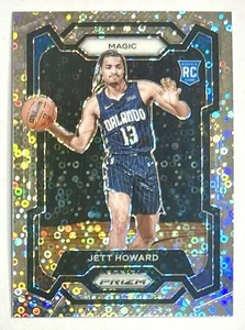 2023-24 Prizm Jett Howard Silver Disco Prizm Refractor Rookie SP RC #132 Magic - Bild 1 von 12