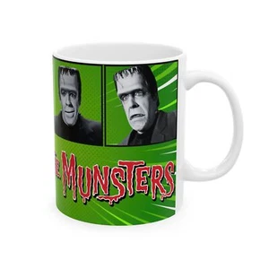 The Munsters Hermen Ceramic Mug 11oz, TV Fan Gift, Coffee Cup, Classic TV - Picture 1 of 9