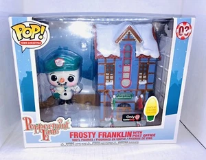 POP! Town Christmas Frosty Franklin Schneemann Postbote beleuchtet Postamt #03 Neu - Bild 1 von 5