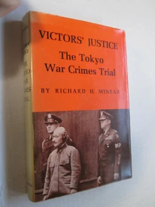 MINEAR Victors' Justice Tokyo War Crimes Trial WW2 JAPAN JAPANESE HISTORY - Picture 1 of 1