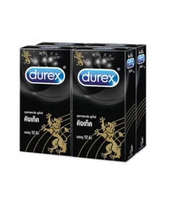 Durex Kingtex Condom 49 mm, tighter fit for extra confidence - 4 X 12 Pcs - Picture 1 of 2