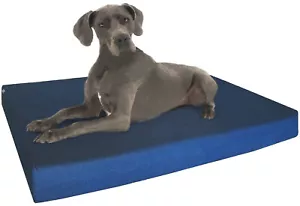 Extra Large Pet Dog Bed XL Orthopedic Waterproof 47x29x4 Memory Foam 48X30 Crate - Picture 1 of 15