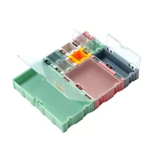 9pcs/set SMD Container SMT IC Electronic Component Mini Storage Box Jewelry Case - Bild 1 von 16