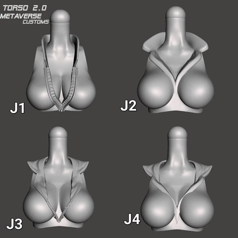 NEW! TORSO 2.0 - Custom 1/12 Snap-On Chest Mod for Marvel Legends Action J1 J2 Cover