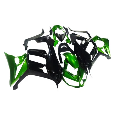 Green Injection Fairing Kit for 2010-2015 Kawasaki Z1000SX Ninja 1000 Bodywork Foto 1 de 4